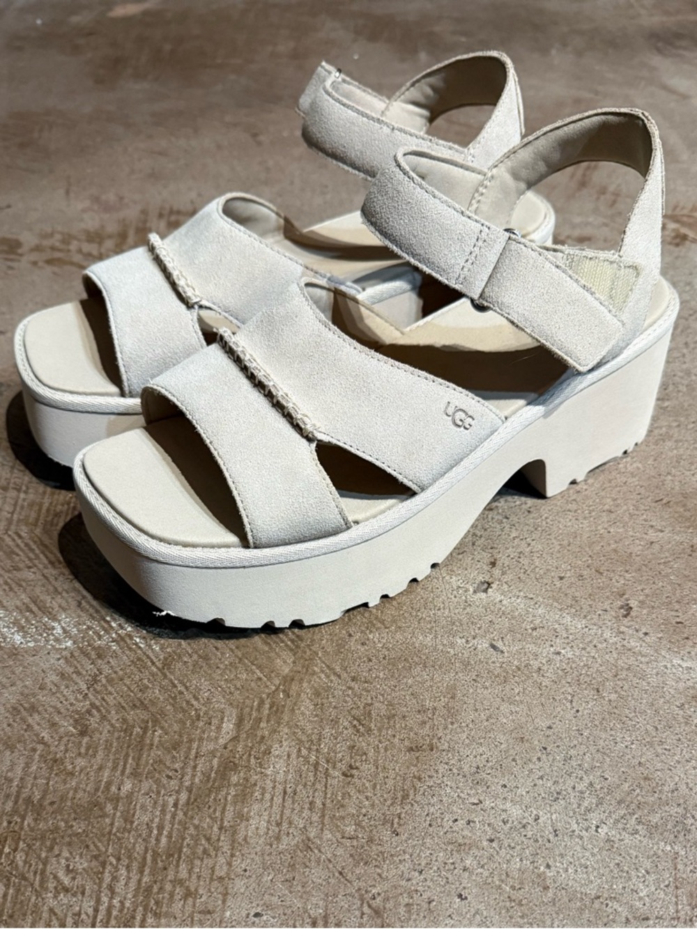 UGG new heights ankle strap sandals